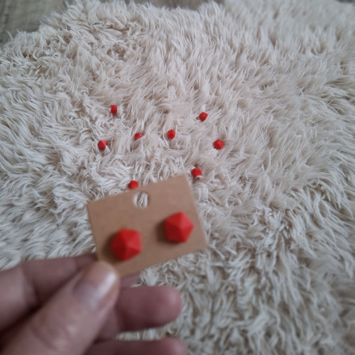 Náušnice 3D — foto 2