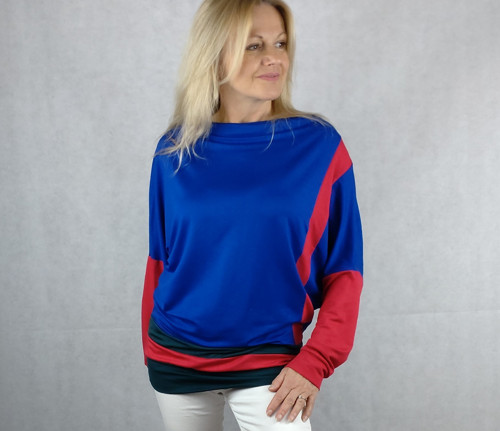 Volná mikina - vel. L/XL — foto 2