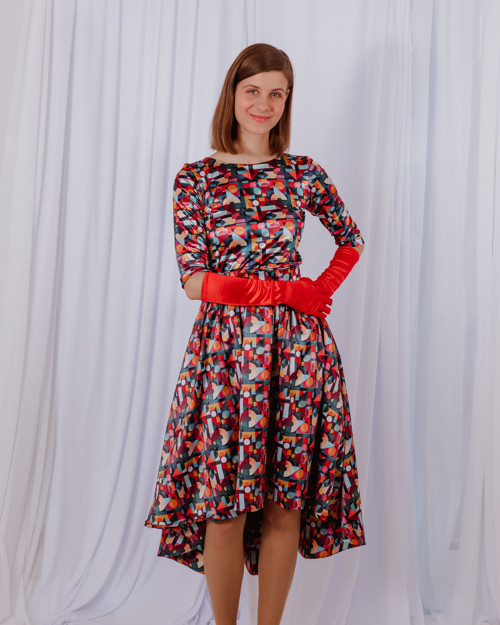 Miestny Spoločenský Set Risa + Aurora (Vzorovaný) — foto 2