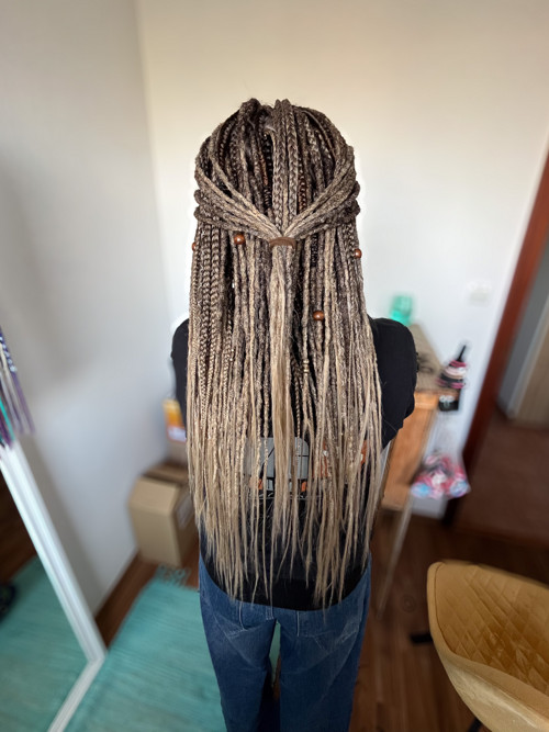 DE SET Fake dredů (ombré) — foto 2