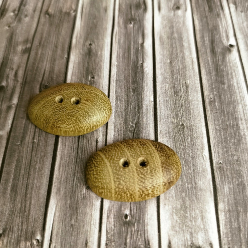 Sada dřevěných designových knoflíků — foto 2