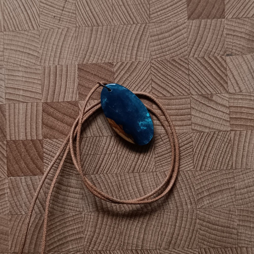 Přívěsek modrý metal No. 1305 — foto 5