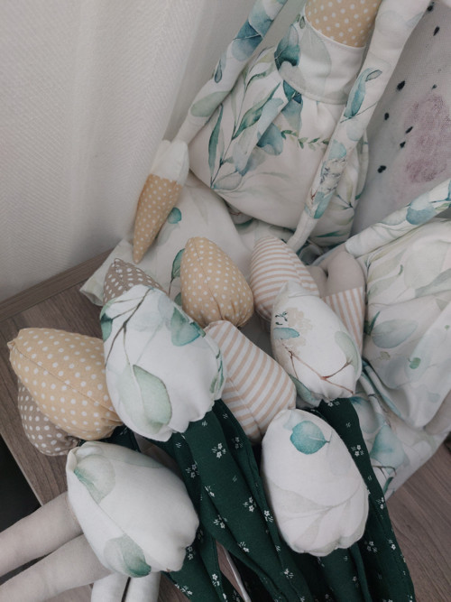 Set andělky a 10 ks tulipánů — foto 2
