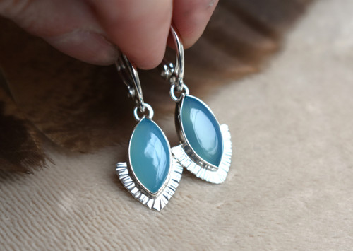 Modré chalcedonové — foto 3