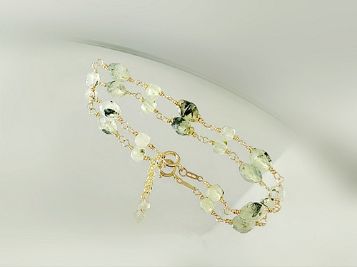"VERO" GOLD FILLED 14Kt, prehnit — foto 6