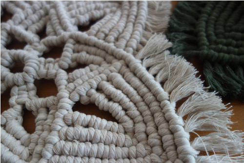 Macramé dečka v bílé — foto 3