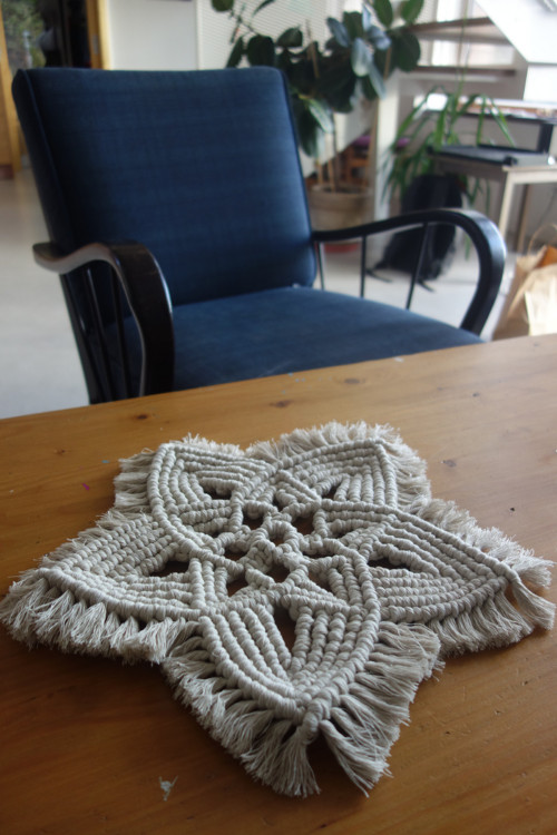 Macramé dečka v bílé — foto 2