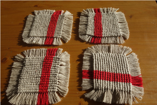 Macramé dečka pod hrneček — foto 2