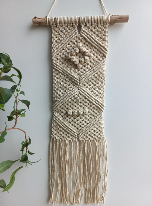 Macramé na zeď — foto 3