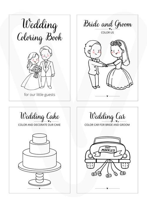 Wedding Coloring Book - PDF — foto 2