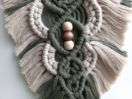 Macramé na zeď — foto 2