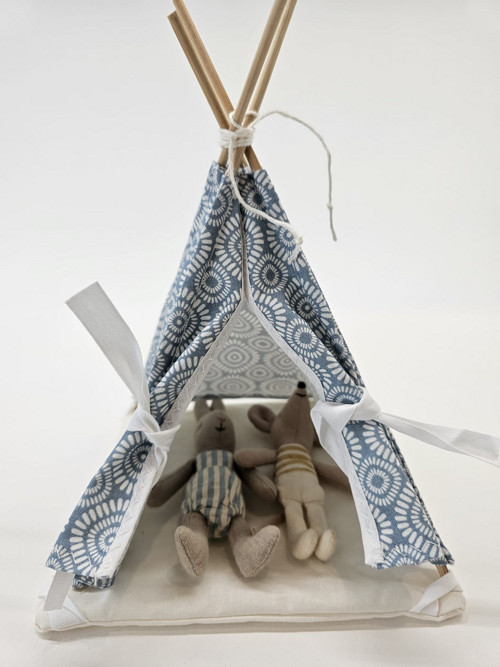 TEE-PEE - modré s ornamenky — foto 3