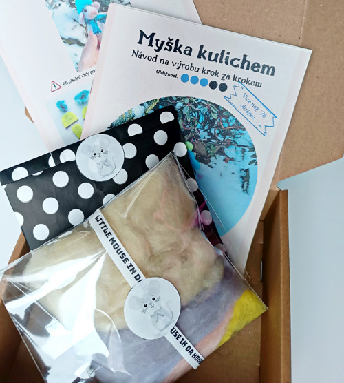 DIY Myšák s kulichem a bačkůrkama — foto 3