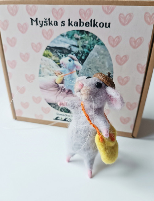 DIY Myška s kabelkou — foto 3