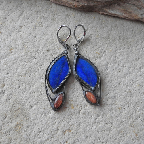 Lapis lazuli & sluneční kámen — foto 2