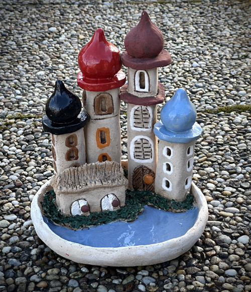 Keramické kostelíky — foto 2