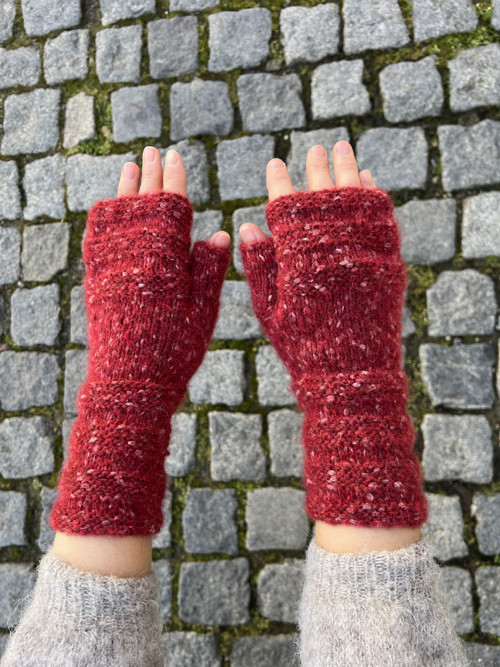 Rukavice bezprstové Merino Wool — foto 3