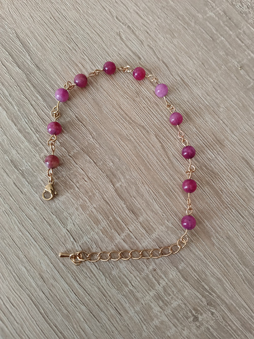 Romantický minimalistický náramek — foto 3