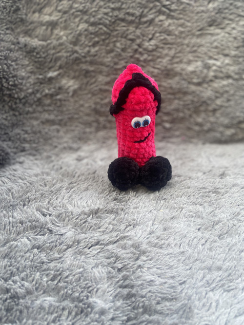 Háčkovaný měkoučký Mr. Macek — foto 2