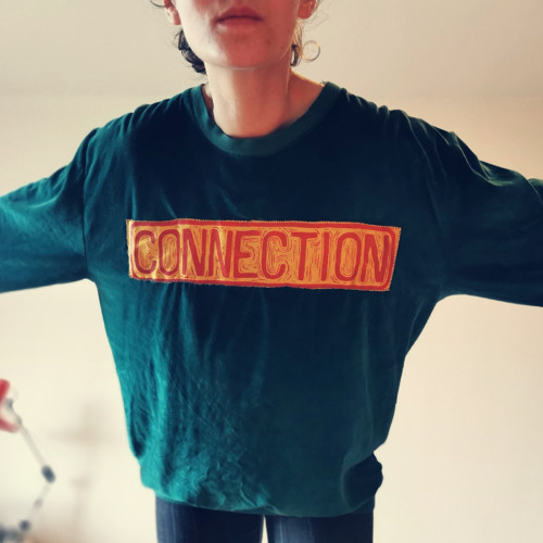 Semišová Mikina Connection — foto 2