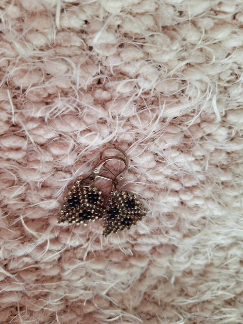 Retro elegantné náušnice, AKCE! — foto 3