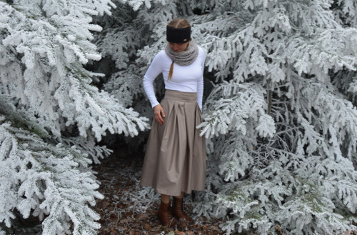 Sukně Bílá káva — foto 3