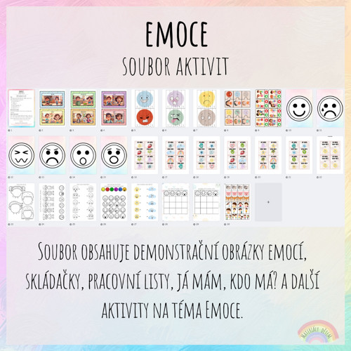 Emoce, soubor aktivit — foto 2