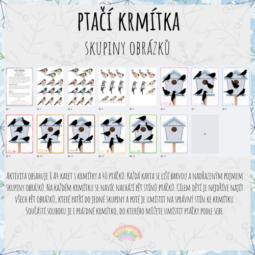 Ptačí krmítka, skupiny obrázků — foto 2