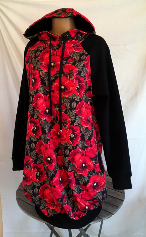 Mikinové šaty, 3XL — foto 2