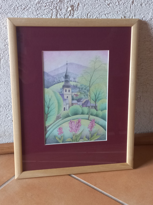 Jaro ve Chřibské - obraz — foto 2