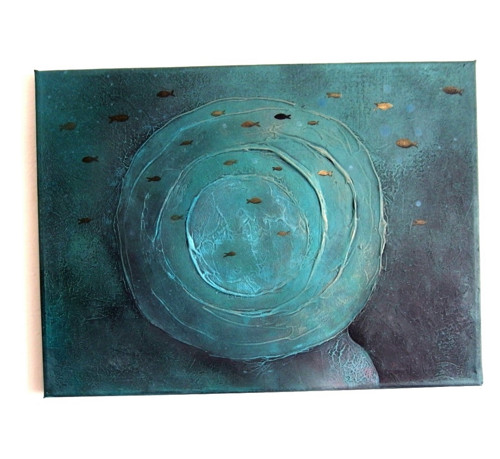Rybičky (40x30) — foto 2
