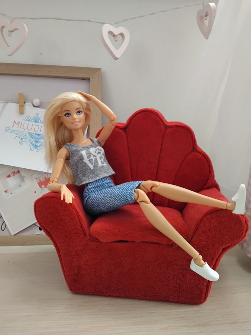 Barbie sukně jean — foto 2