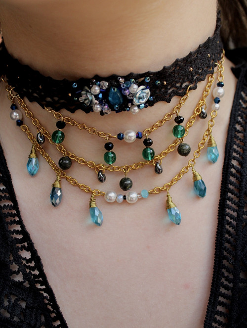 Krajkový choker Trinity — foto 2