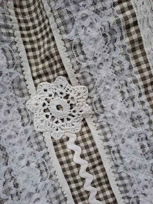TAŠKA PLÁTĚNÁ kostička třetí — foto 2