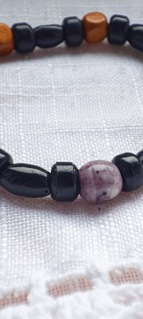 RETROPERLA Pánský náramek Temný amulet — foto 5