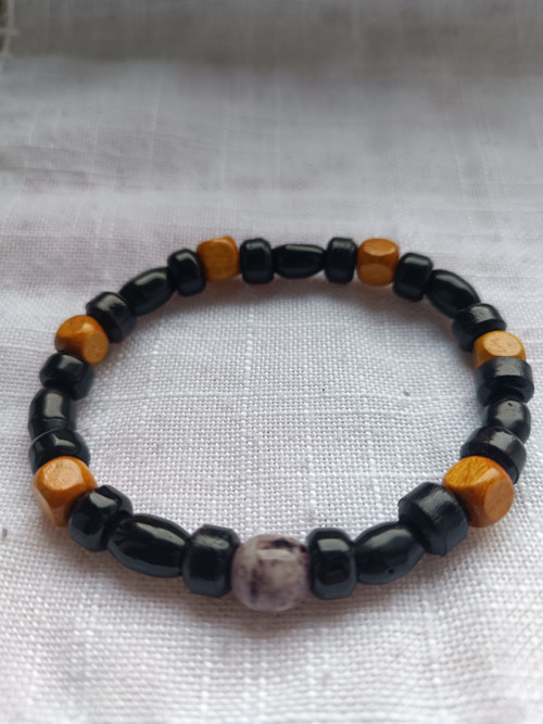 RETROPERLA Pánský náramek Temný amulet — foto 3