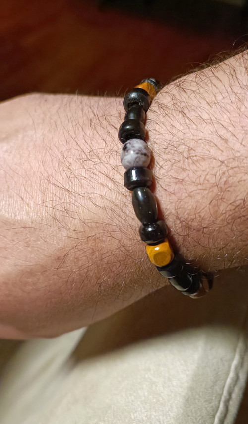 RETROPERLA Pánský náramek Temný amulet — foto 2