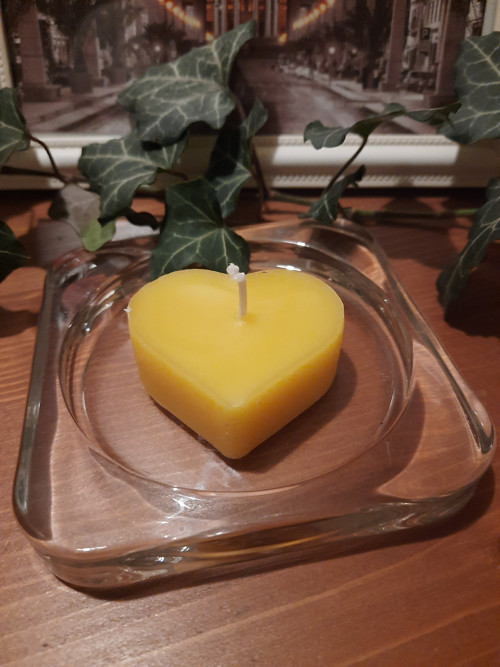 Čajová svíčka srdce — foto 4