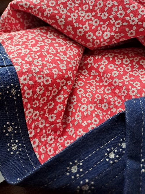 TAŠKA PLÁTĚNÁ denim první — foto 3