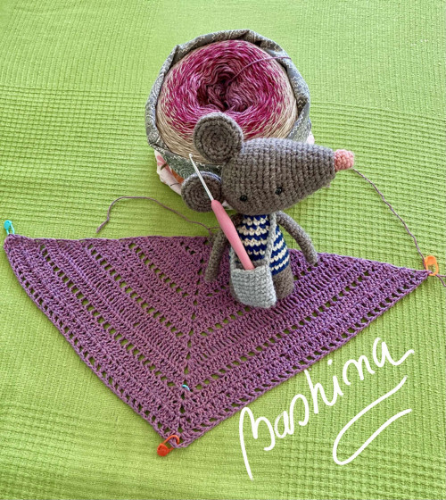 Háčkovaný šátek 001 — foto 4