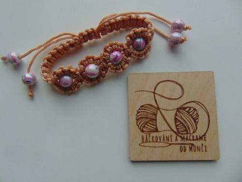 Náramek macramé — foto 2