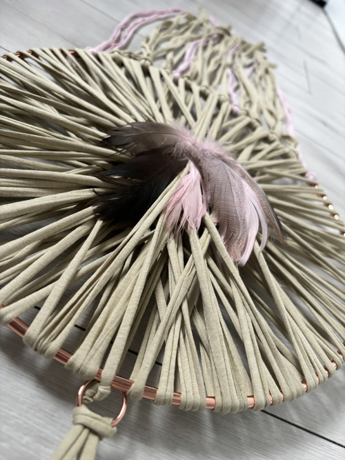 Macramé lapač snů - 3ox77Cm — foto 2