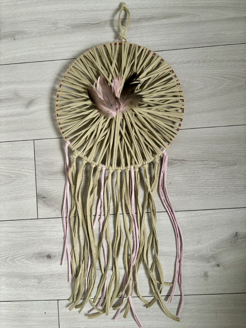 Macramé lapač snů - 3ox77Cm — foto 3