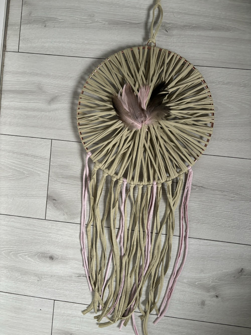 Macramé lapač snů - 3ox77Cm — foto 6