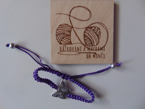 Náramek macramé — foto 2