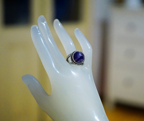 Nerezový prsten..." Purple day " — foto 5