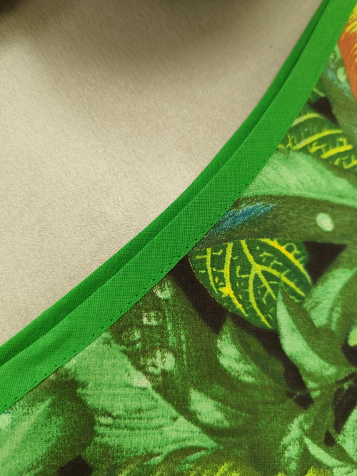 Zástěra za krk MONSTERA ZELENÁ — foto 4