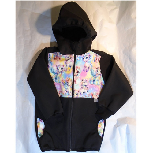 Bunda - ZIMNÍ softshell. bunda Jednorožci 2 — foto 2