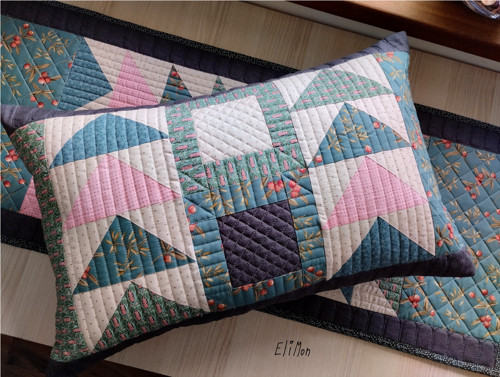 Patchwork polštář — foto 2