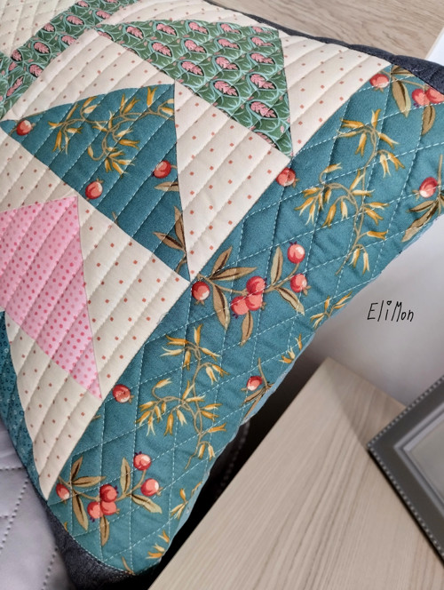 Patchwork polštář — foto 4